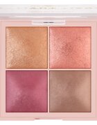 essence Radiant Light paletă cu iluminatoare și farduri de obraz culoare Signature Light 11 g