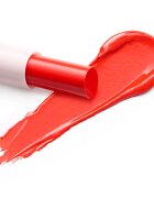 essence satin GLOW ruj cremos cu finisaj satinat culoare 07 Coral It A Day 3.5 g