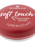 essence Soft Touch blush cremos culoare 40 Blushing Berry 5 g
