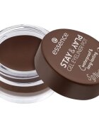 essence STAY & PLAY tus de ochi culoare 02 Brown 5 g