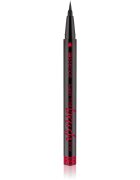 essence Super Fine Brush Liner eyeliner în fix culoare Black 07 g