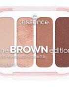 essence The Brown Edition paletă cu farduri de ochi mini 3.6 g