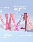 essence the super peptide glossy lip treatment balsam de buze culoare 06 Plumfection! 10 ml