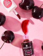 essence WHAT A TINT! blush lichid și luciu de buze culoare 01 Kiss From A Rose 4.9 ml
