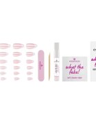 essence WHAT THE FAKE! unghii artificiale 05 FRENCH CHROME
