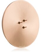ester & erik accessories candle plates sfeșnic pentru lumânări parfumate matt rose gold 9 cm