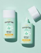 ETUDE Sunprise Mild Airy Finish fluid protector cu minerale pentru fata SPF 50+ 55 ml