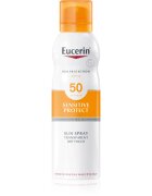 Eucerin Sun Sensitive Protect spray transparent pentru bronzare pentru pielea sensibilă SPF 50+ 200 ml