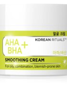 Eveline Cosmetics AHA + BHA Korean Rituals crema pentru piele cu efect hidratant si matifiant 50 ml