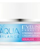 Eveline Cosmetics Aqua Balance Squalane + Ceramides crema Intensiv Regeneratoare cu efect de hidratare 50 ml