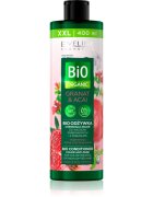 Eveline Cosmetics Bio Organic Granat & Acai balsam regenerator pentru par vopsit sau suvitat 400 ml