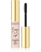 Eveline Cosmetics Brow & Go! gel pentru sprancene cu fixare foarte puternica 6 ml