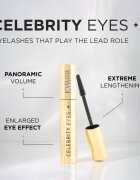 Eveline Cosmetics Celebrity Eyes Mascara pentru o lungime mai mare culoare Black 7 ml