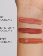 Eveline Cosmetics Choco Glamour ruj lucios hidratant culoare 01 Ruby Chocolate 45 ml