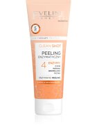 Eveline Cosmetics Clean Shot 4 Enzymes peeling enzimatic impotriva imperfectiunilor pielii 75 ml