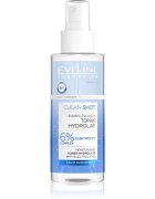 Eveline Cosmetics Clean Shot 6% Electrolyte Complex tonic hidratant 150 ml