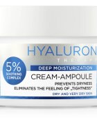 Eveline Cosmetics Cream-Ampoule Hyaluron cremă intens hidratantă 50 ml