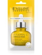 Eveline Cosmetics Face Therapy Vitamin C masca sub forma de crema pentru o piele mai luminoasa 8 ml