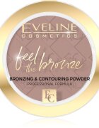 Eveline Cosmetics Feel The Bronze pudră pentru de bronz și contur culoare 01 Milky Way 4 g