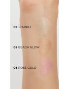 Eveline Cosmetics Feel The Glow iluminator culoare 02 Beach Glow 42 g