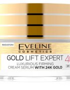 Eveline Cosmetics Gold Lift Expert cremă de lux pentru fermitate cu aur de 24 de karate 50 ml