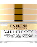 Eveline Cosmetics Gold Lift Expert lift crema de fata pentru fermitate cu aur 70+ 50 ml