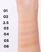 Eveline Cosmetics Liquid Camouflage Corector rezistent la apa cu acid hialuronic culoare 2.5 75 ml