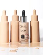 Eveline Cosmetics Liquid Control fond de ten lichid pipeta culoare 035 Natural Beige 32 ml