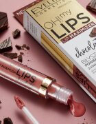 Eveline Cosmetics OH! my LIPS Lip Maximizer lip gloss cu venin de albine culoare Chocolate 4.5 ml