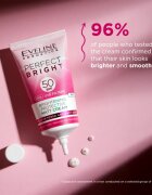 Eveline Cosmetics Perfect Bright SPF 50 crema pentru fata protectoare si matifianta SPF 50 30 ml