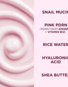 Eveline Cosmetics Pink Snail Glazed Skin Effect crema iluminatoare 50 ml