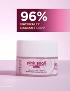 Eveline Cosmetics Pink Snail Glazed Skin Effect crema iluminatoare 50 ml