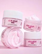 Eveline Cosmetics Pink Snail Glazed Skin Effect crema iluminatoare 50 ml