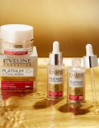 Eveline Cosmetics Platinum & Collagen Advanced Facial Serum Anti-Aging Treatment ser pentru contur cu colagen 30 ml
