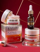 Eveline Cosmetics Platinum & Collagen crema anti-rid de zi si de noapte 60+ 50 ml