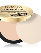 Eveline Cosmetics Variété pudra compacta minerala cu aplicator culoare 01 Light 8 g