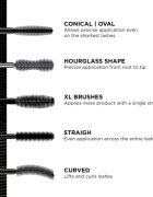Eveline Cosmetics Veriété Lashes Show mascara pentru volum culoare Black 10 ml