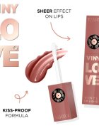 Eveline Cosmetics VINY LOVE Vinyl Lip Liquid Ruj de buze lichid de lunga durata culoare 01 4 ml