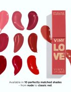 Eveline Cosmetics VINY LOVE Vinyl Lip Liquid Ruj de buze lichid de lunga durata culoare 01 4 ml