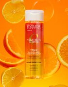 Eveline Cosmetics Vitamin C 3x Action solutie tonica cu efect de iluminare 200 ml