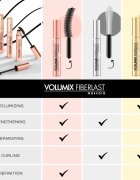 Eveline Cosmetics Volumix Fiberlast Rose rimel cu efect de gene false 9 ml