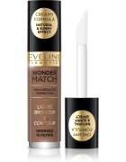 Eveline Cosmetics Wonder Match crema bronzanta culoare 02 4.5 ml