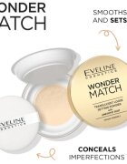 Eveline Cosmetics Wonder Match Pudră transparentă de fixare 6 g