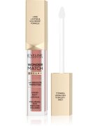 Eveline Cosmetics Wonder Match ruj de buze lichid mat și de lungă durată cu acid hialuronic culoare 04 Carmel 6.8 ml