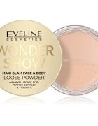 Eveline Cosmetics Wonder Show pudra pentru stralucire pentru fata si corp Maxi Glam 6 g