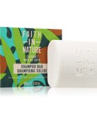 Faith In Nature Coconut & Shea Butter șampon organic solid ofera hidratare si stralucire 85 g