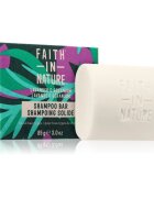 Faith In Nature Lavender & Geranium șampon organic solid cu lavanda 85 g