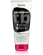 Fanola Color Mask mască colorantă pentru păr TOTAL BLACK 200 ml