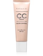 Farmasi Color Control crema CC iluminatoare SPF 25 culoare 02 Light To Medium 30 ml