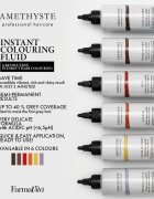 FarmaVita Amethyste Instant Colouring Fluid mască colorantă pro studené odstíny hnědé culoare Cool Brown 250 ml